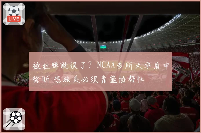 被杜锋耽误了？NCAA多所大学看中徐昕 想旅美必须靠篮协帮忙